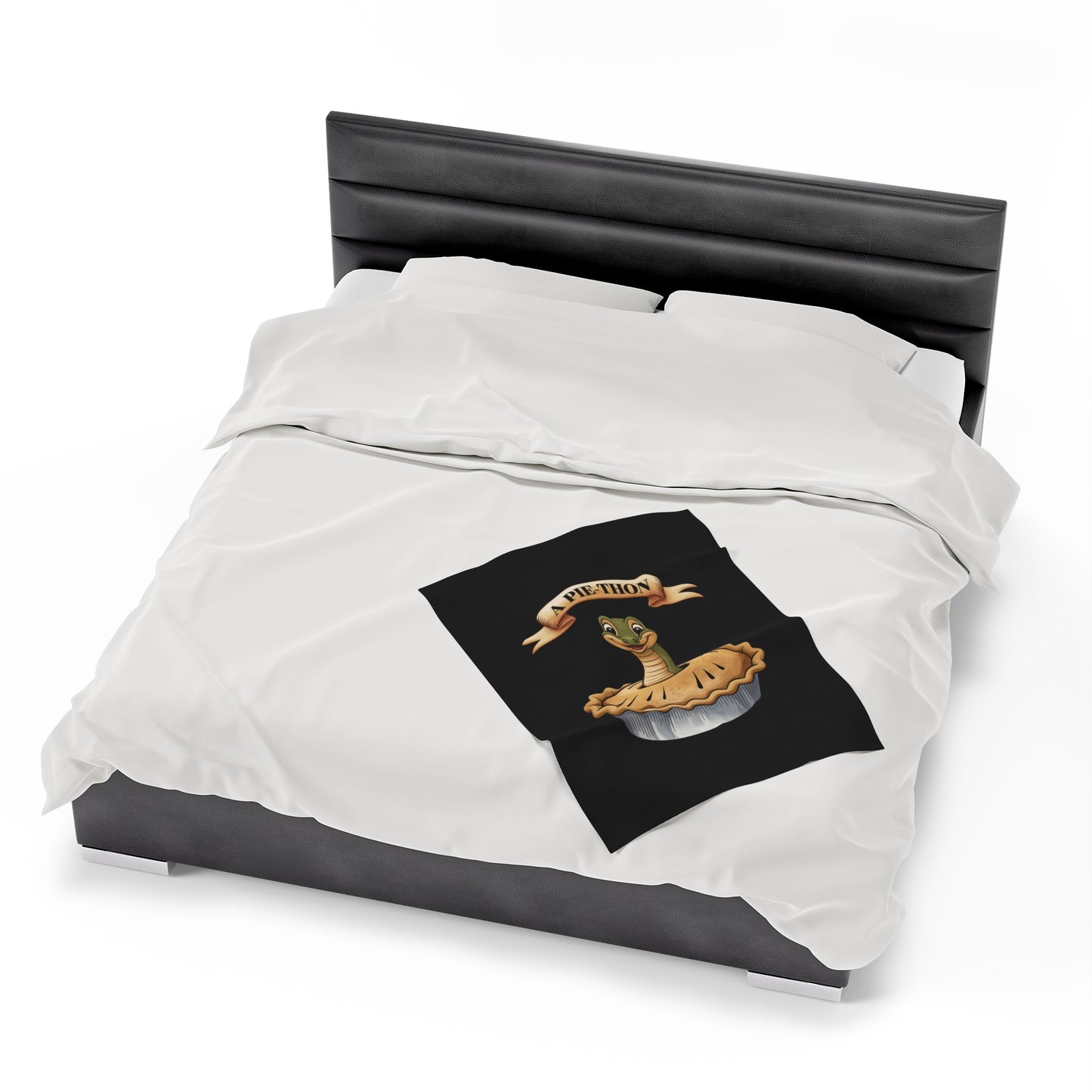 Velveteen Plush Blanket - Snake Pie-Thon Joke
