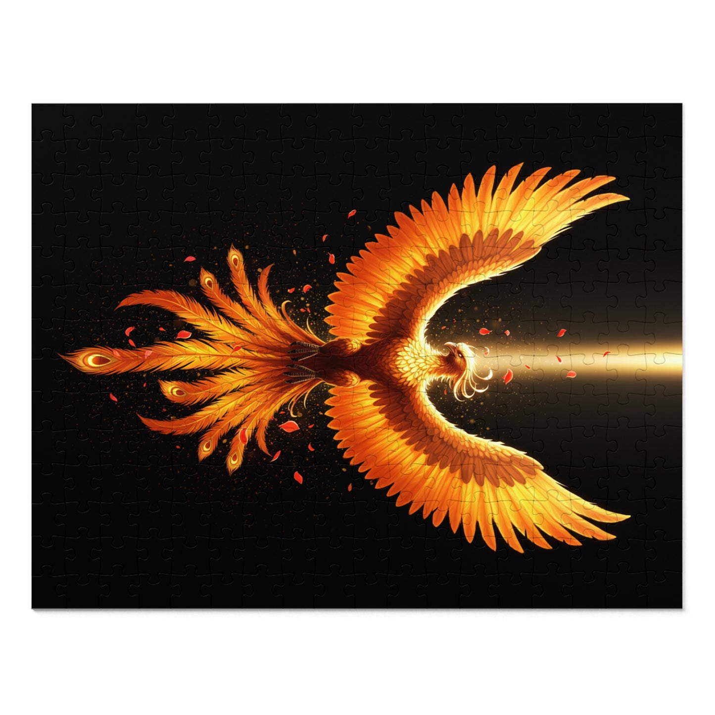 Phoenix Rising Jigsaw Puzzle Phoenix Game Mythical Puzzle Family Game