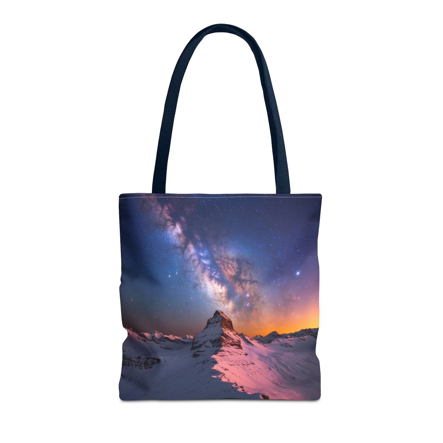 Stunning Mountain Galaxy Tote Bag - Nature Lover's Eco-Friendly Bag