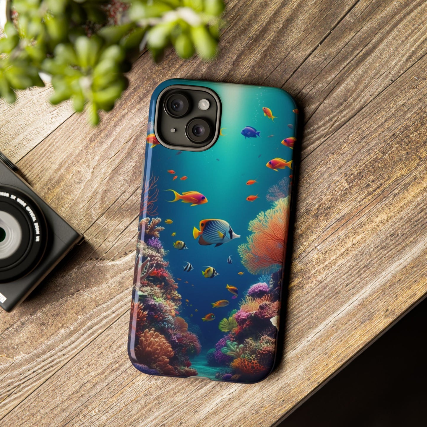 Coral Reef Tough iPhone case