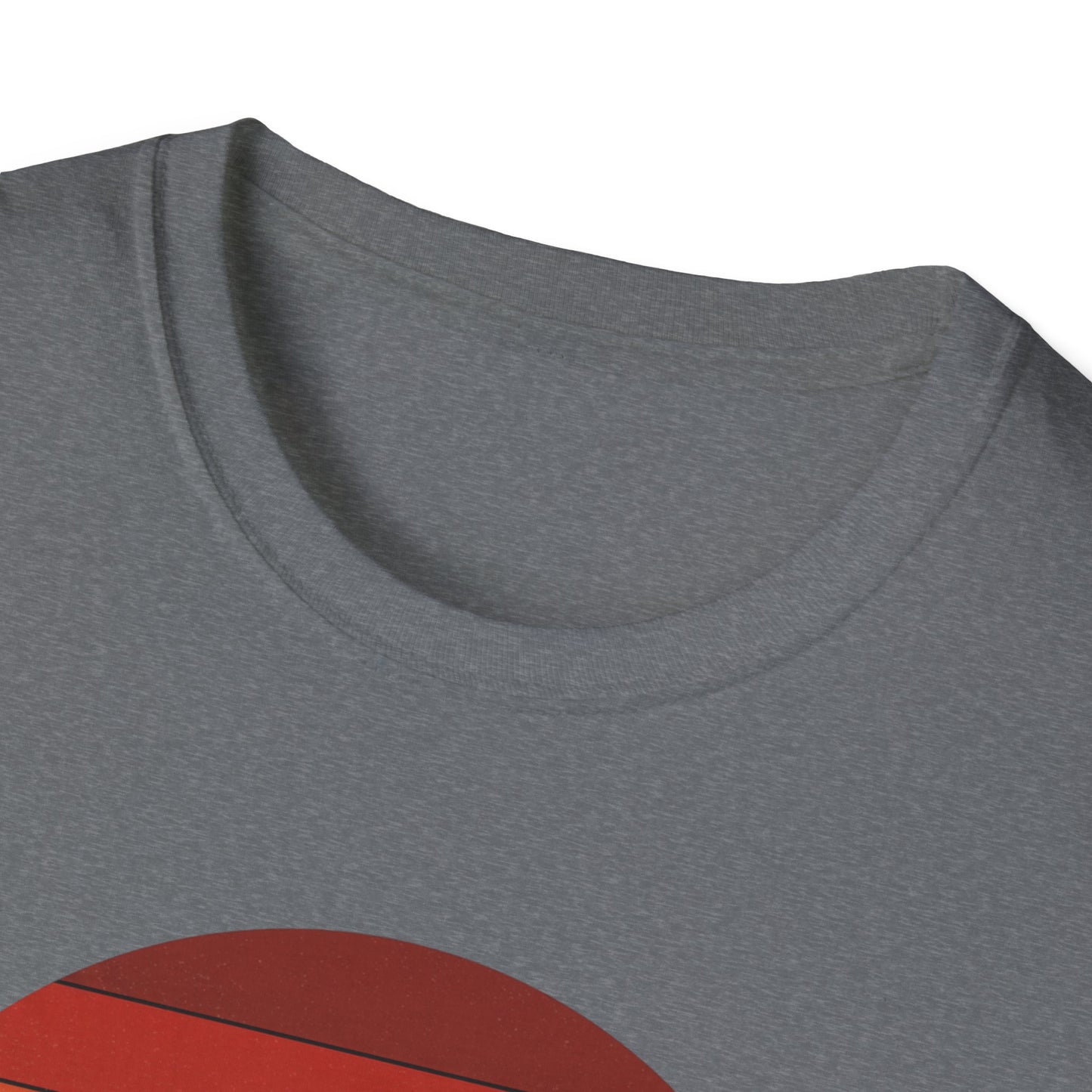 Retro T-Rex Dinosaur Shirt for Men Women - Vintage Sunset Graphic Tee - Unisex Jurassic Gift Idea Funny Casual Dino T-Shirt
