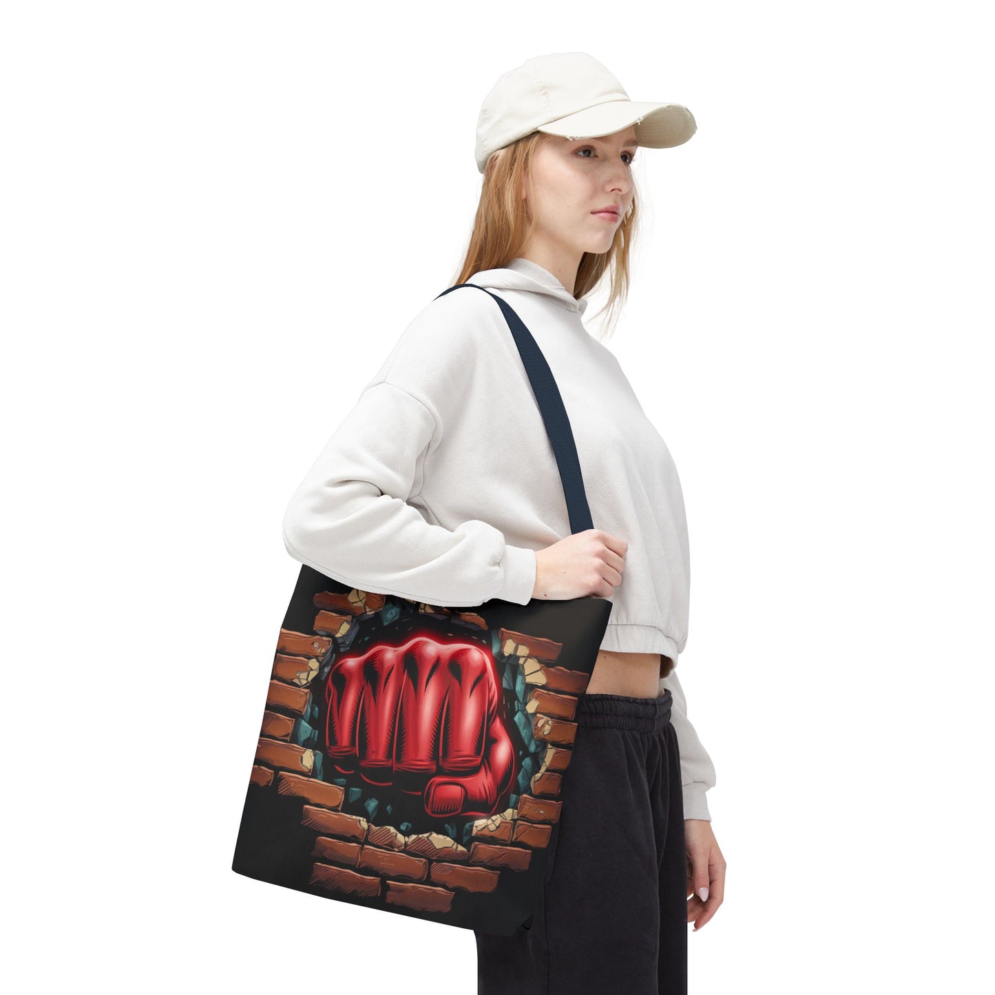 Red Fist Tote Bag