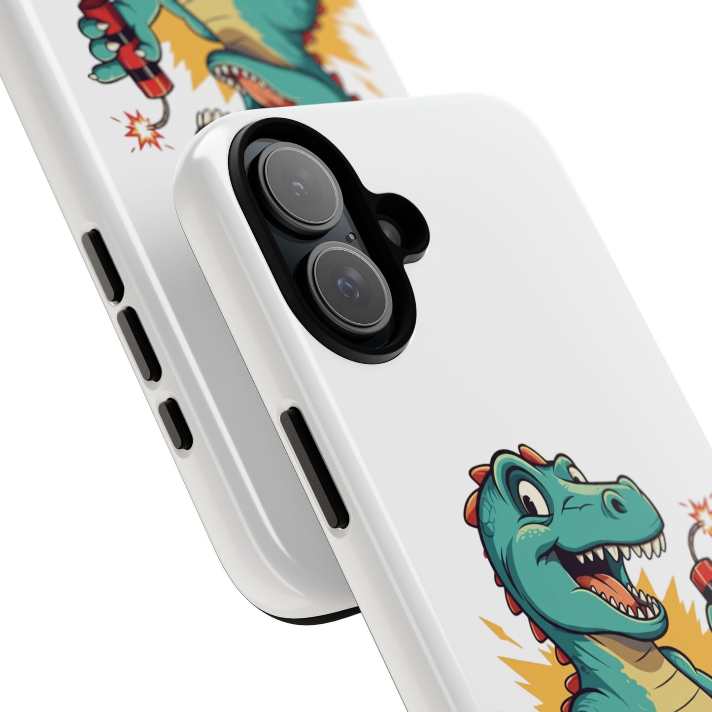 iPhone Case - Dino-Mite Pun Design