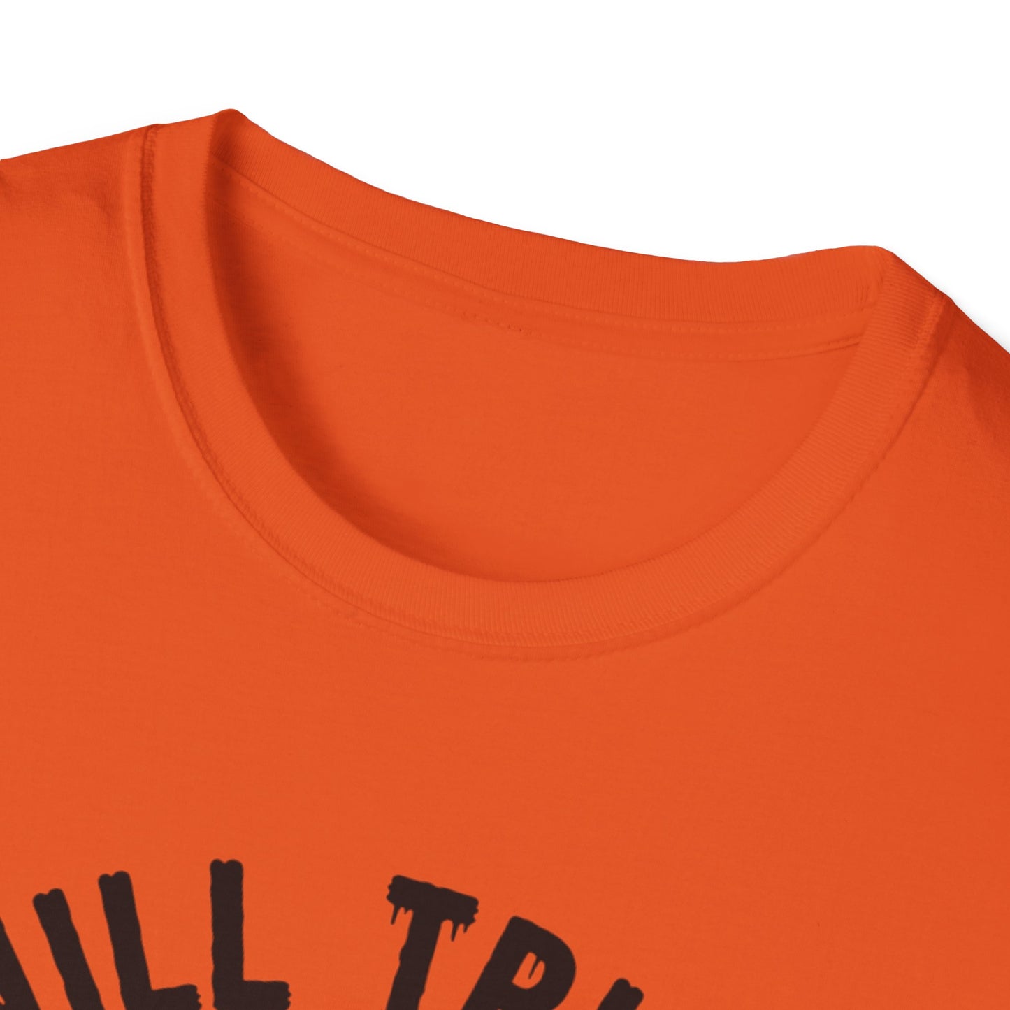 Will Trick for Treat Ghost Dog Halloween T-Shirt | Funny Spooky Dog Tee | Trick or Treat Pup Graphic Tee | Cute Fall Gift for Dog Lovers