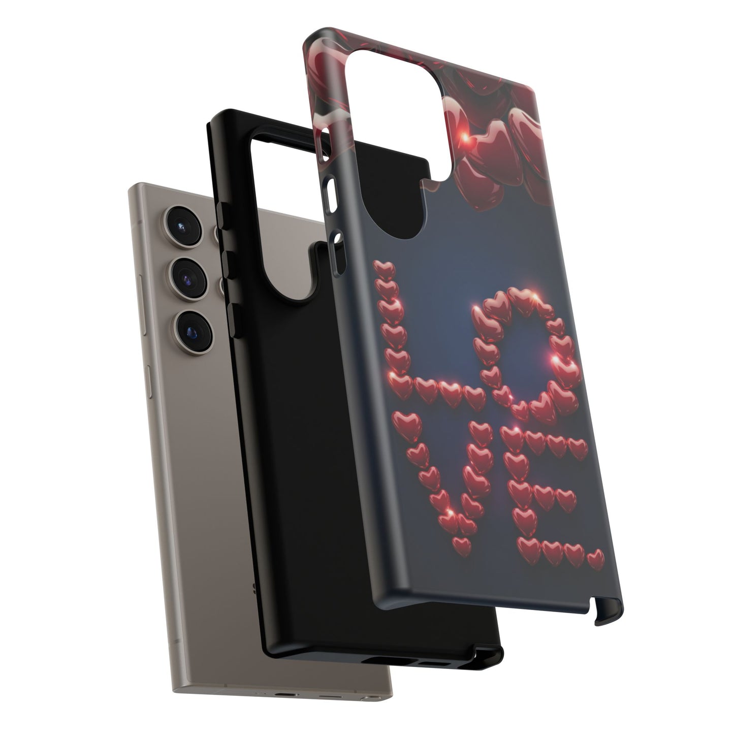 Samsung Phone Case Love Hearts Tough Case