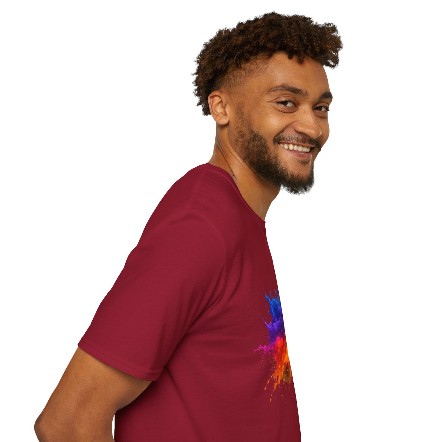 Color Burst Paint Splash Shirt – Vibrant Abstract Art Tee for Creatives & Color Lovers Colorful Apparel