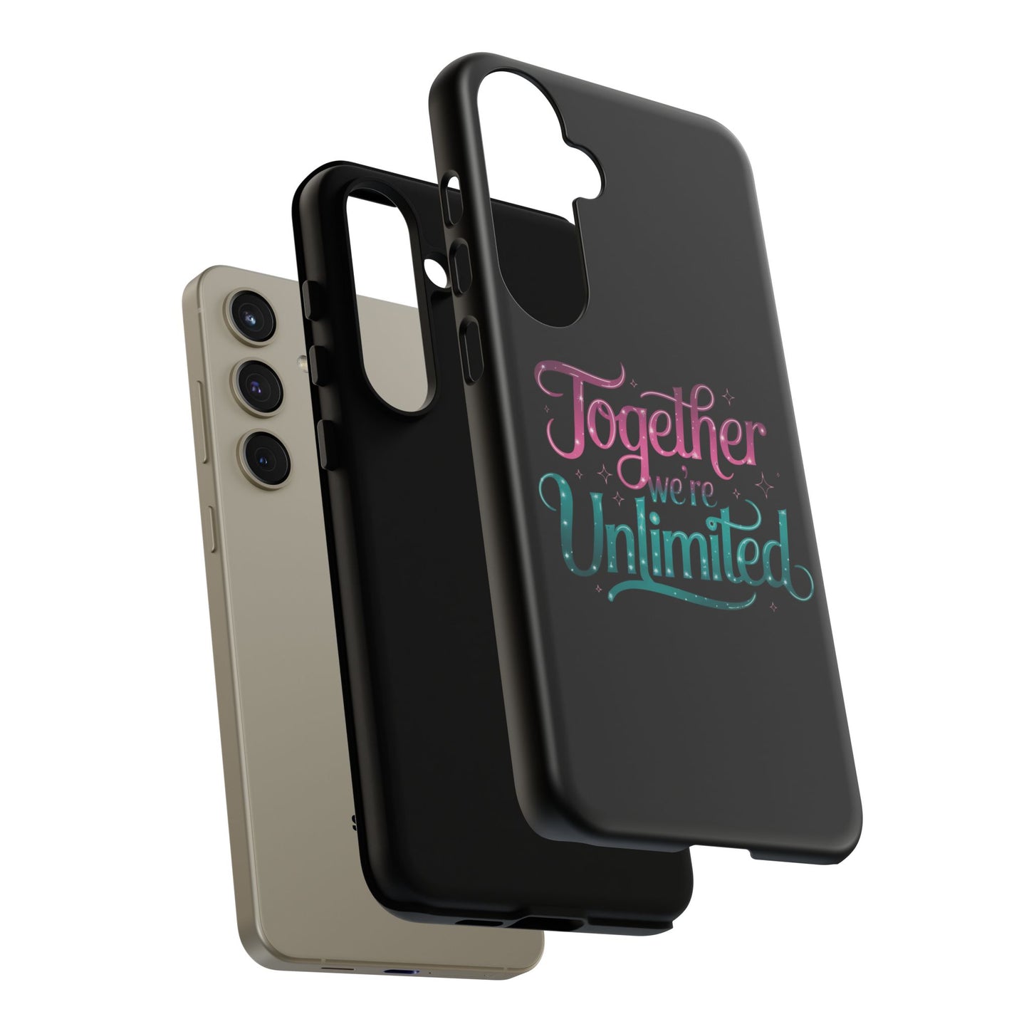 Samsung Case Musical Quote 'Together We're Unlimited' Musical Phone Case