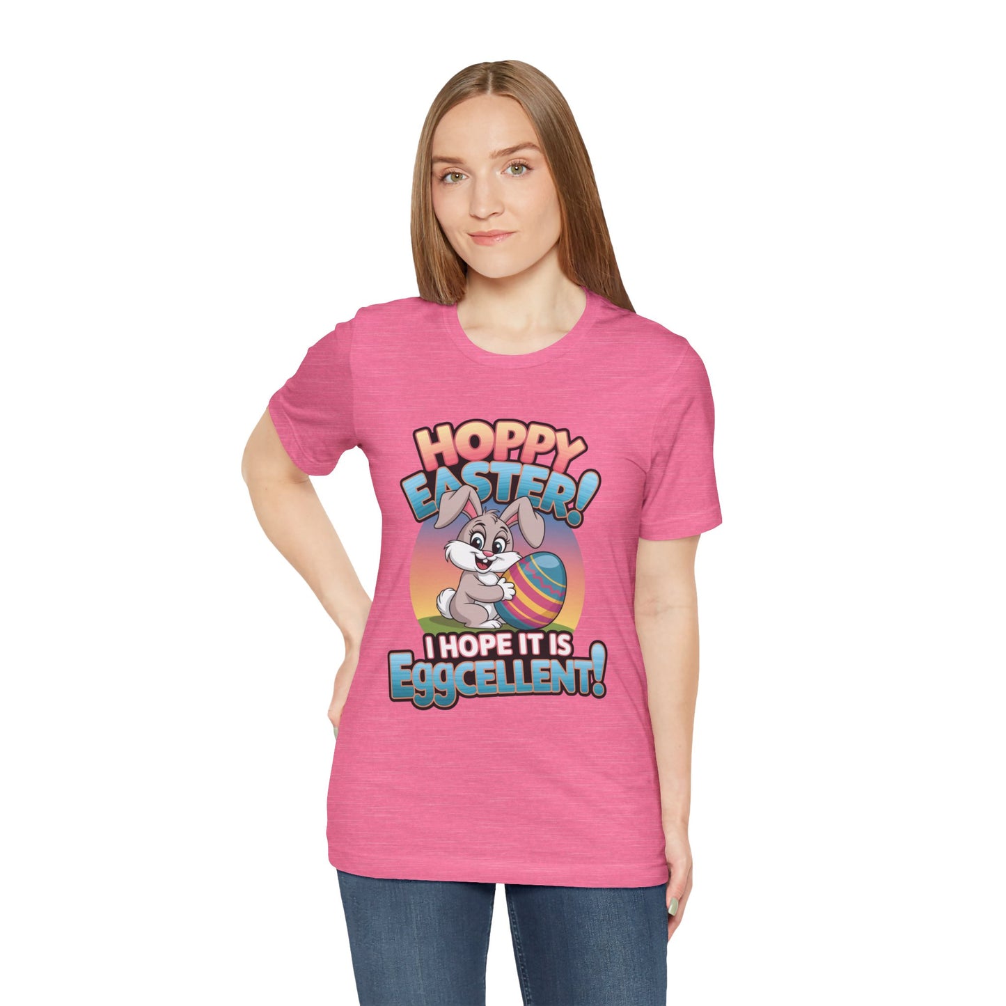 Happy Easter Unisex Tee Easter Shirt Easter Bunny T Shirt Easter Apparel Easter Bunny Outfit