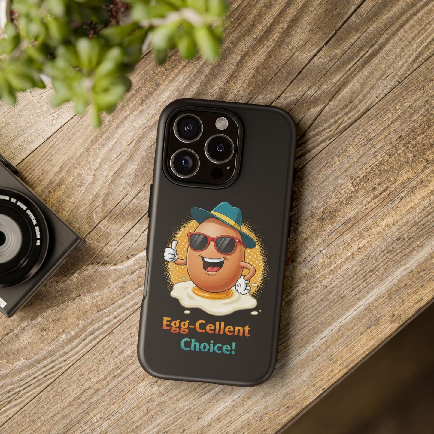 iPhone Case - Egg-Cellent Choice Pun Design
