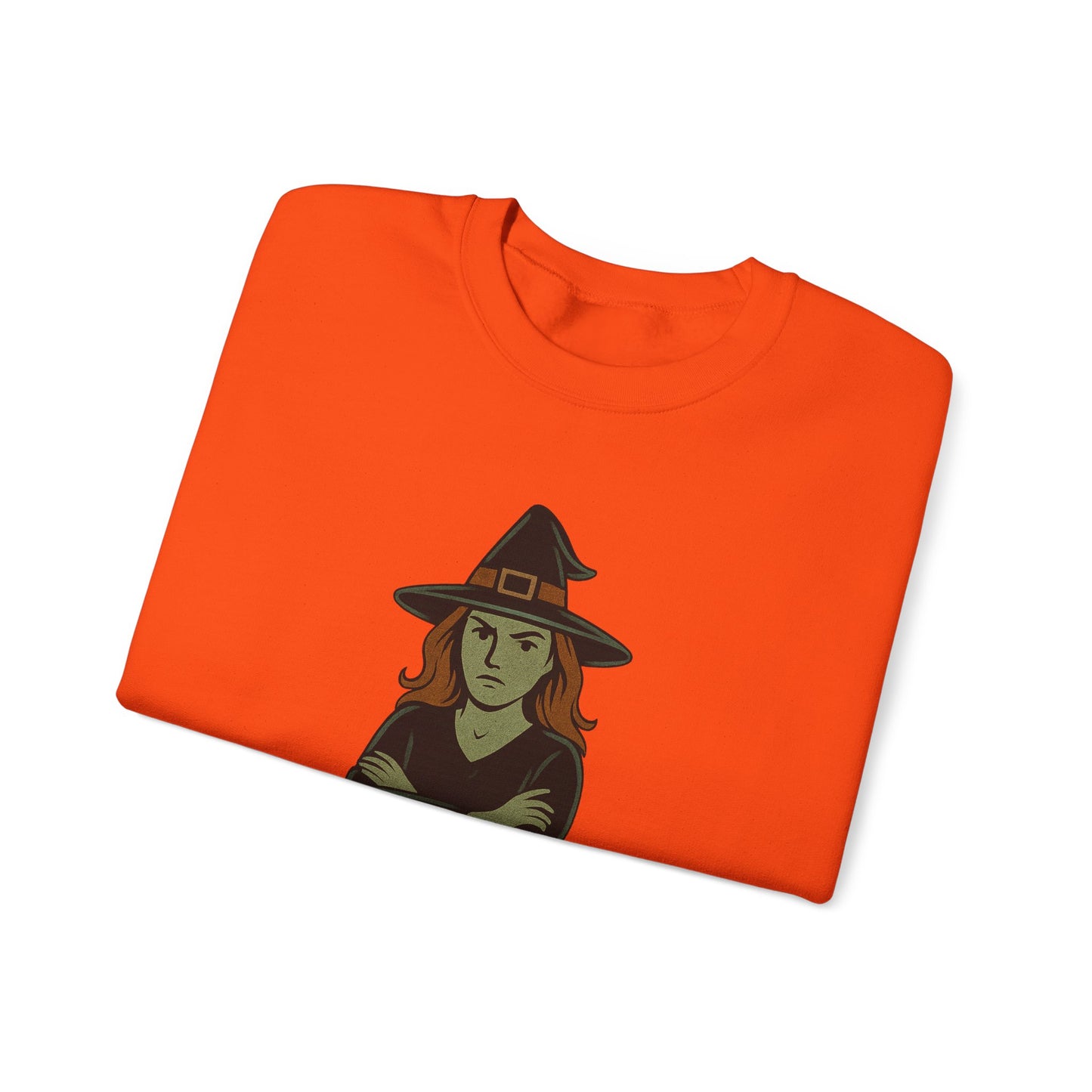 Resting Witch Face Sweatshirt, Funny Halloween Witch Crewneck, Spooky Season Sweatshirt, Fall Humor Graphic Pullover, Witchy Gift