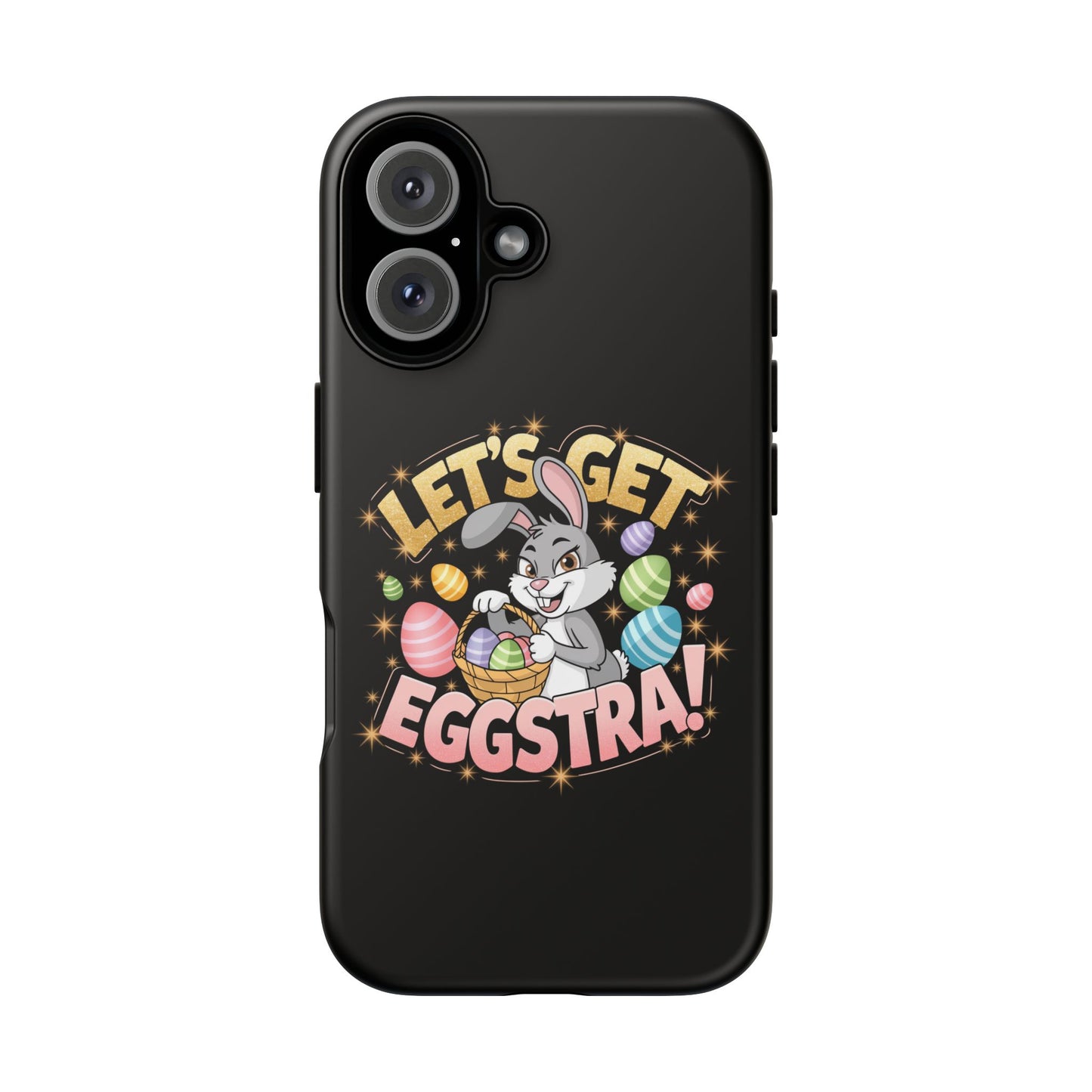 iPhone Case Easter Bunny 'Let's Get Eggstra Phone Case Easter iPhone Case