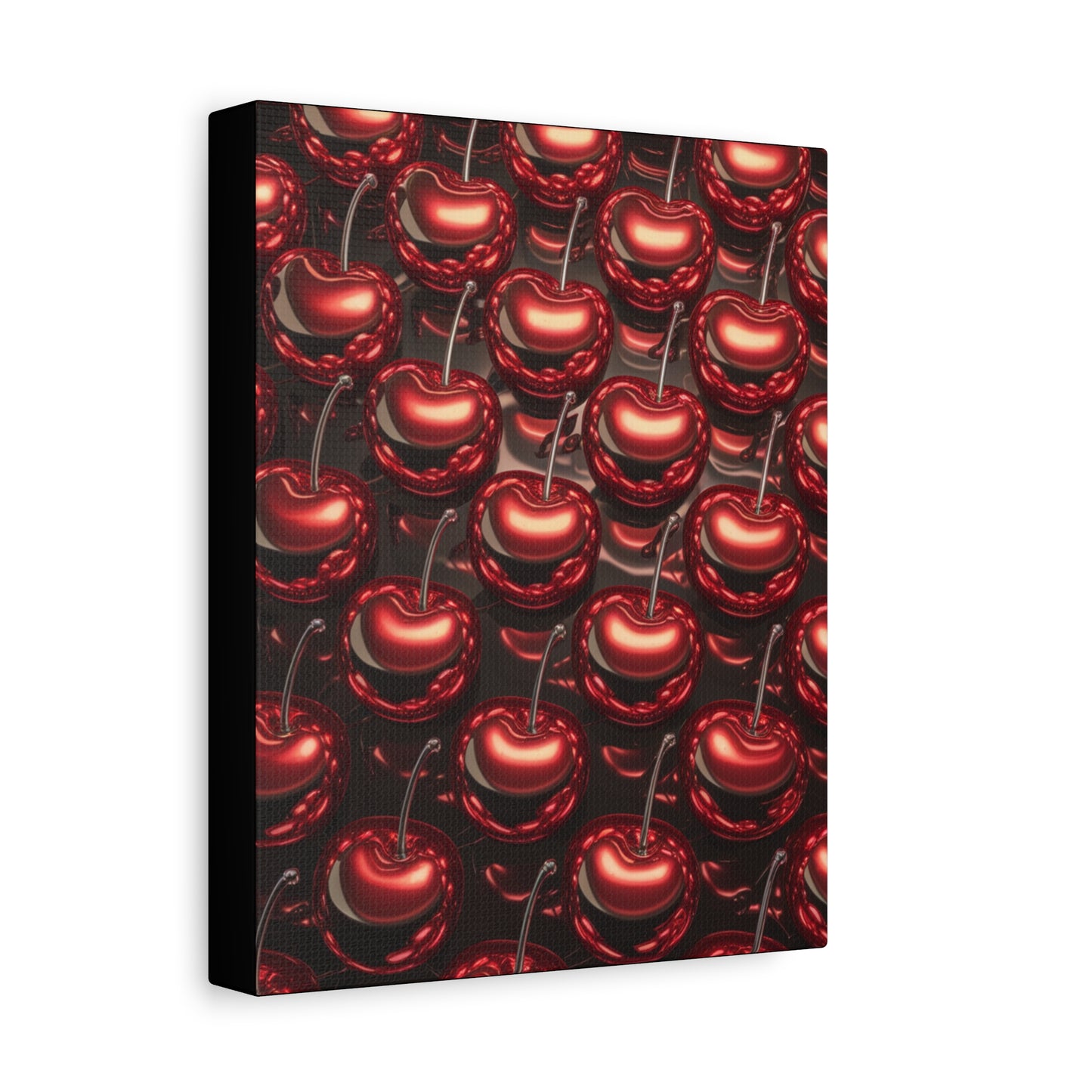 Canvas Wall Art - Colorful Shiny Cherries