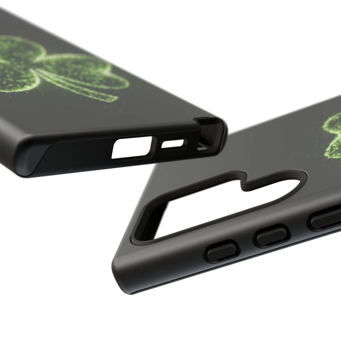 Phone Case - Shiny Shamrock Design for Samsung Galaxy