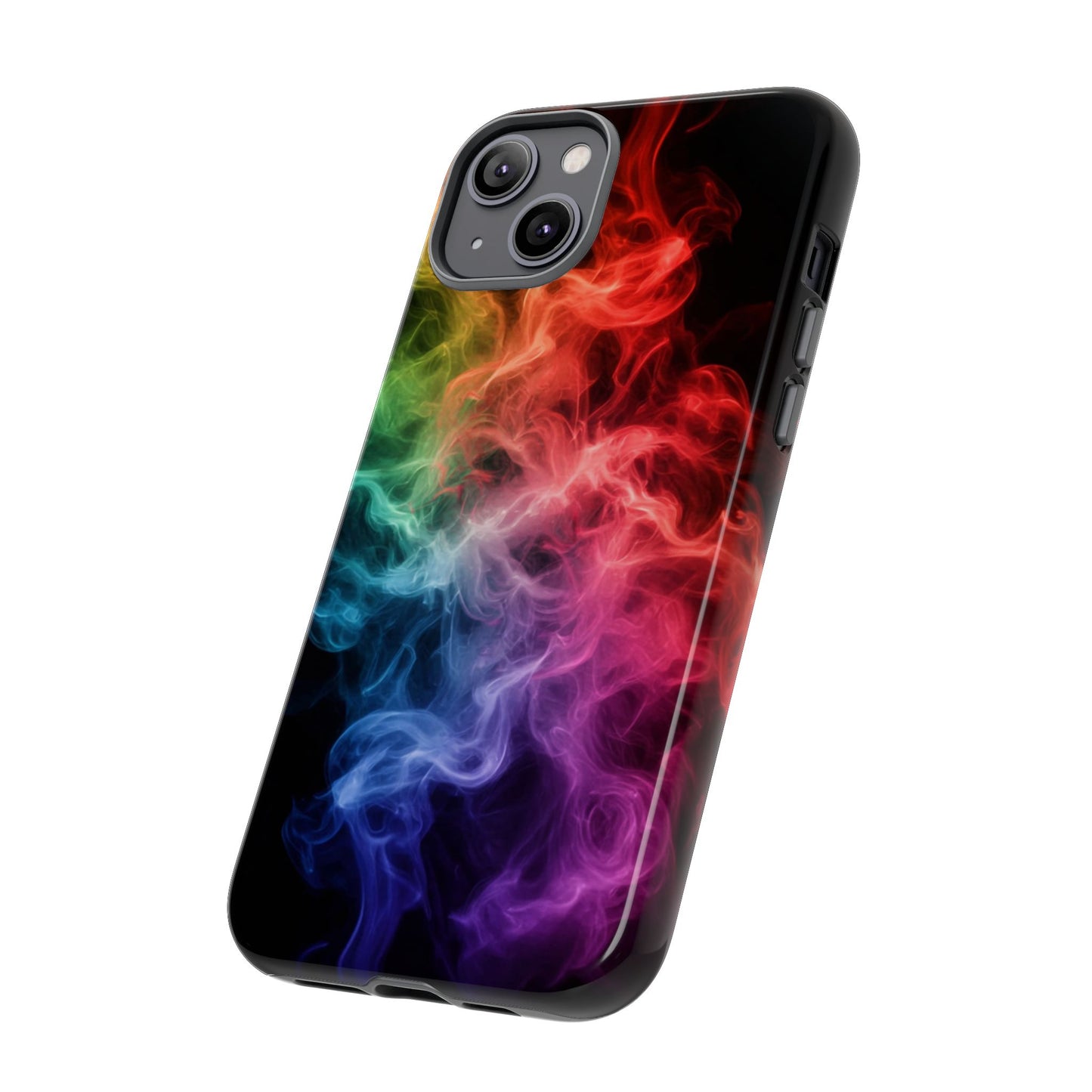 iPhone Case - Colorful Smoke Design