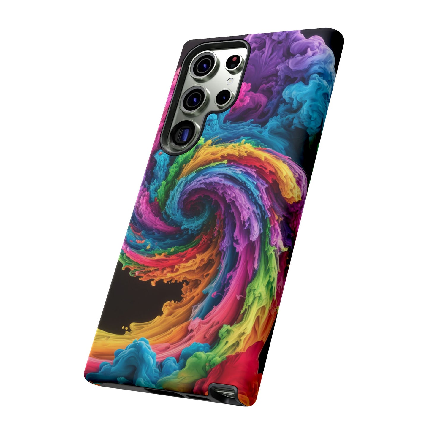 Phone Case - Colorful Swirl Design for Samsung Galaxy