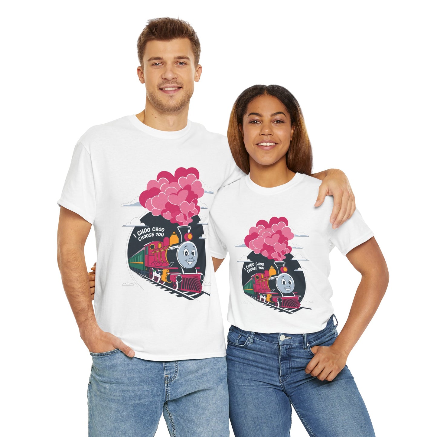 Valentines Unisex Tee - I Choo Choo Choose You