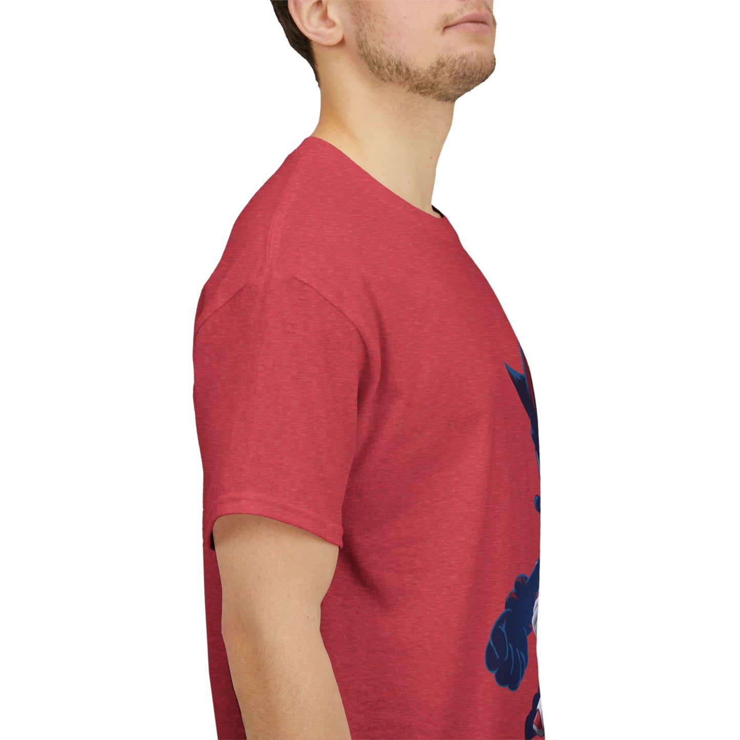 Blue Speed Hero Graphic Tee | Retro Gaming Legend T-Shirt | Fan Inspired Gamer Apparel | Cool Vintage Style Unisex Shirt for Adults & Teens