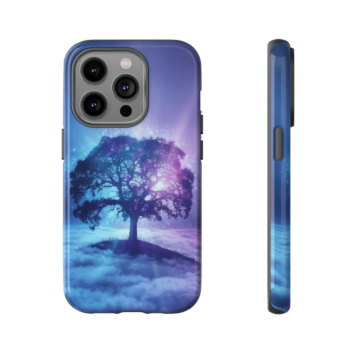 iPhone Case with Dreamy Tree Design