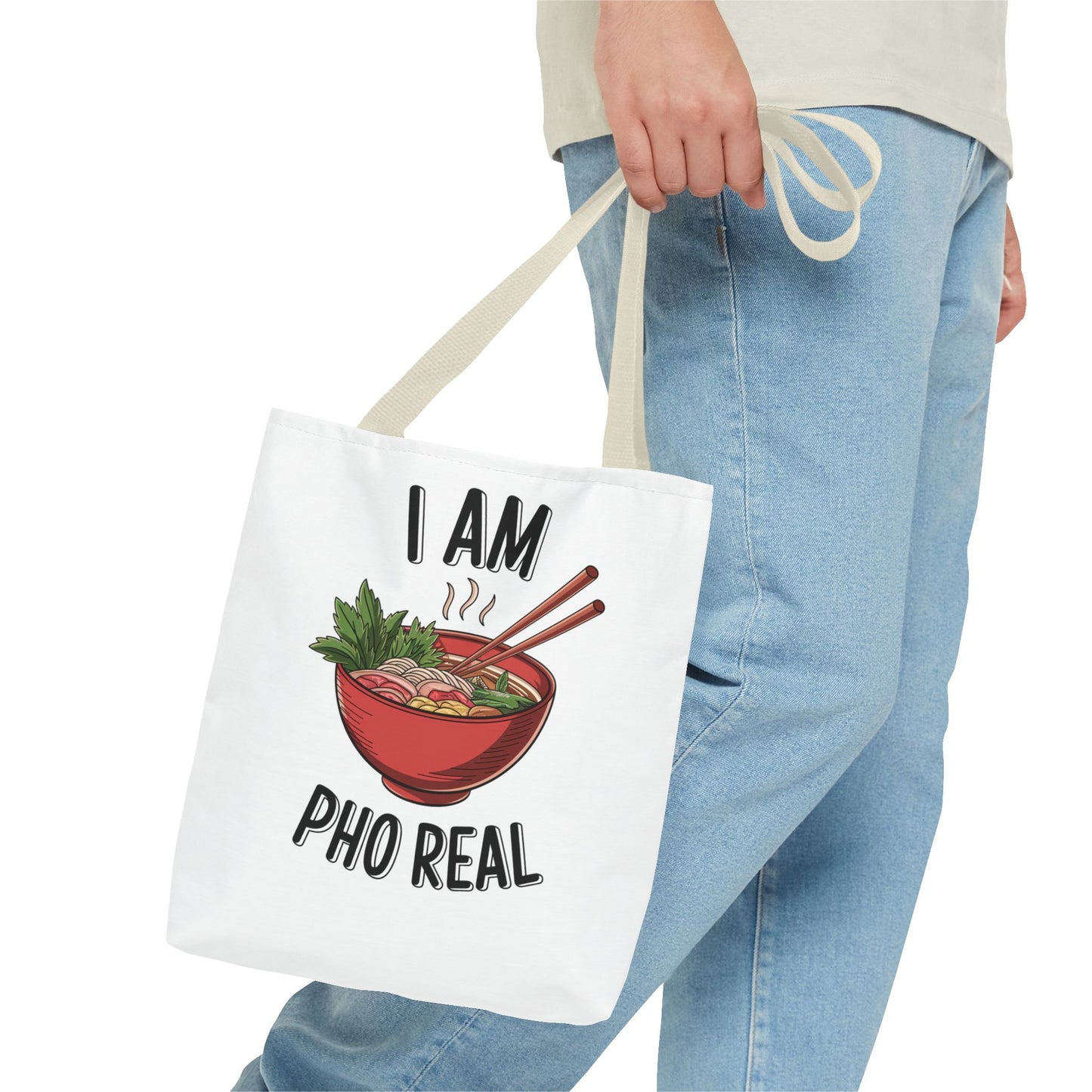 Pho Real Tote Bag Shopping Bag Pho Tote Reusable Bag Gift for Foodie Lover