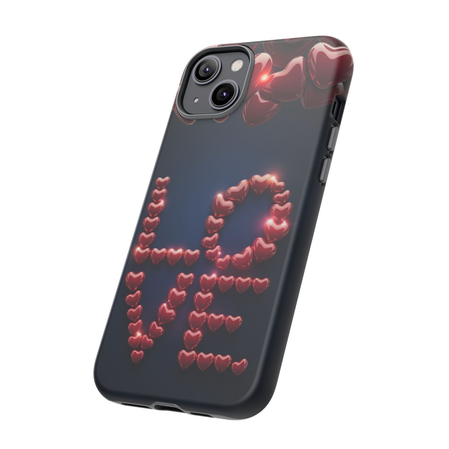 iPhone Case - Love Hearts Design