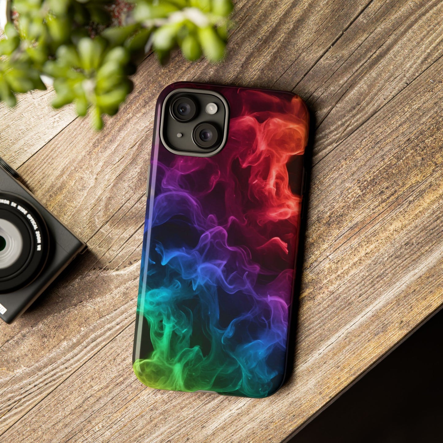 Colorful Smoke iPhone Case