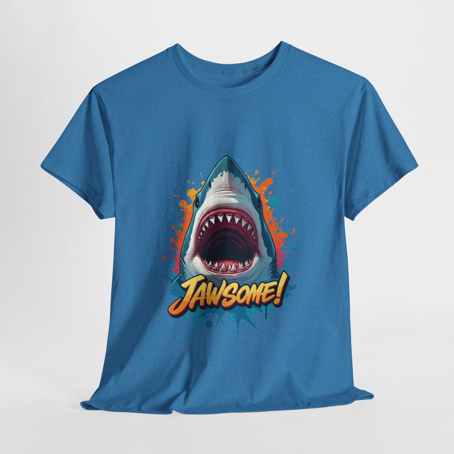 Jawsome Shark Graphic Tee | Fun Ocean Shark T-Shirt, Summer Beach Shirt, Shark Lover Gift, Trending Shark Week Apparel, Cute Marine Life Tee
