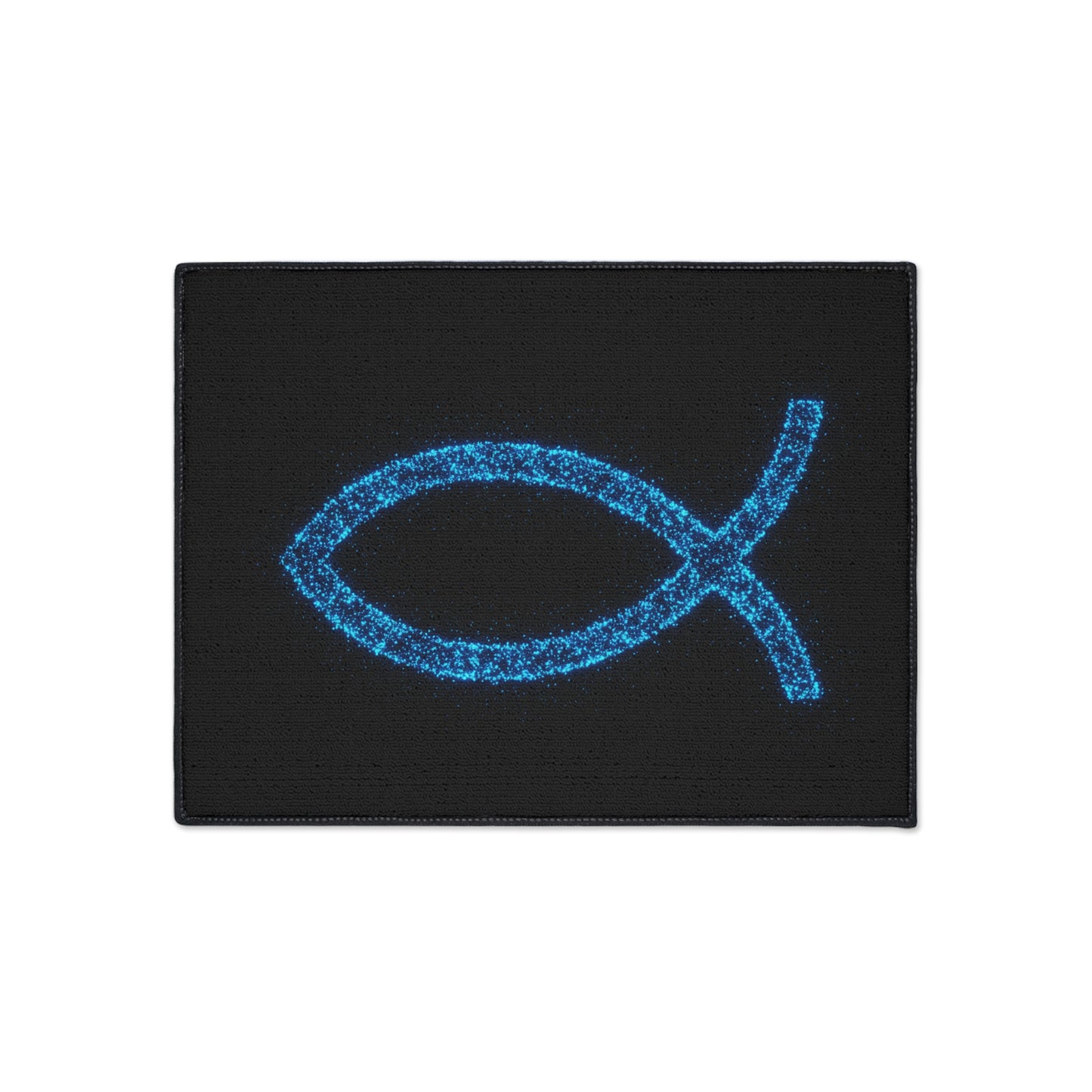 Christian Fish Design Heavy Duty Floor Mat - Durable Welcome Mat for Home