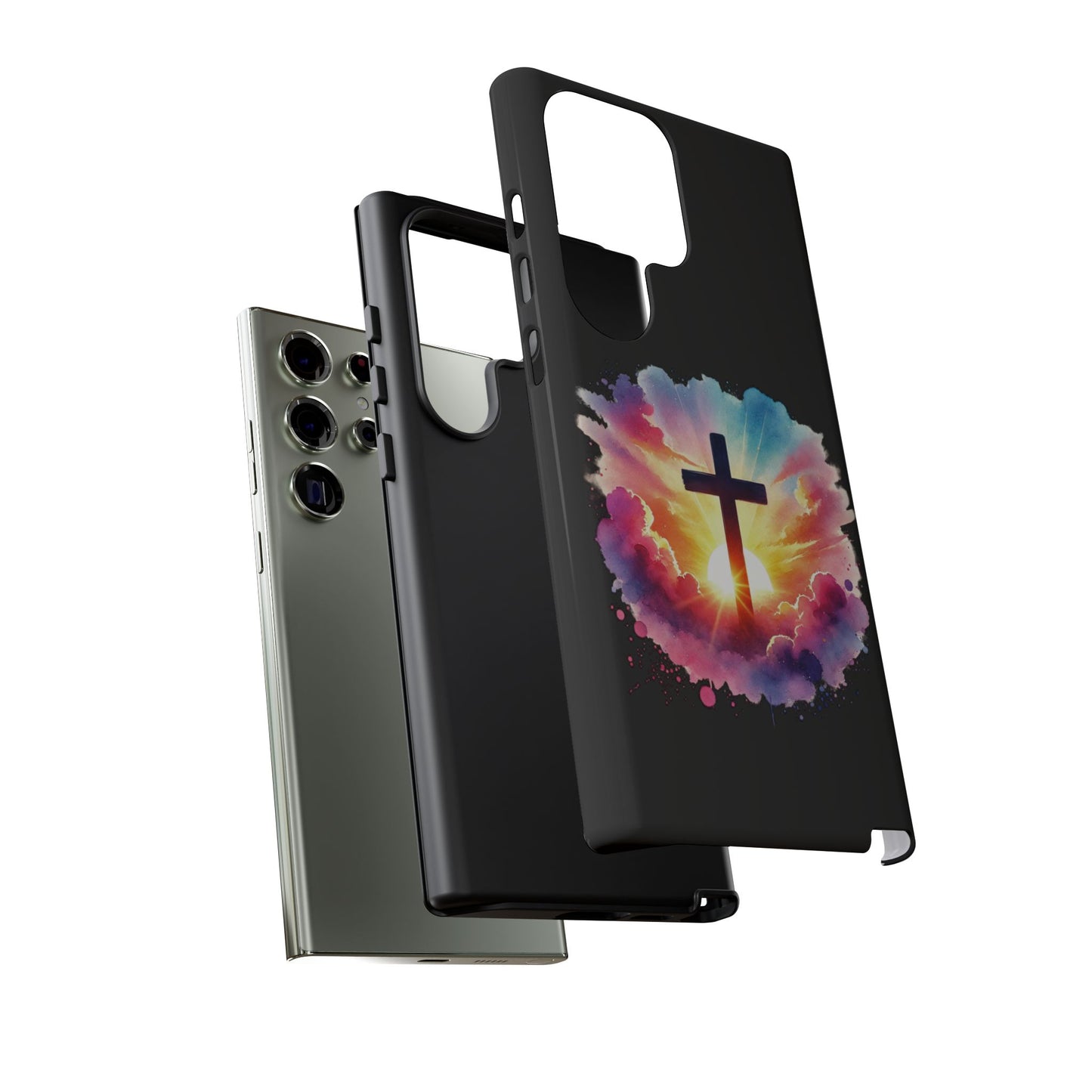 Samsung Case Inspirational Cross Phone Case Christian Phone Case Easter Samsung Case Cross Samsung Case Faith Phone Case