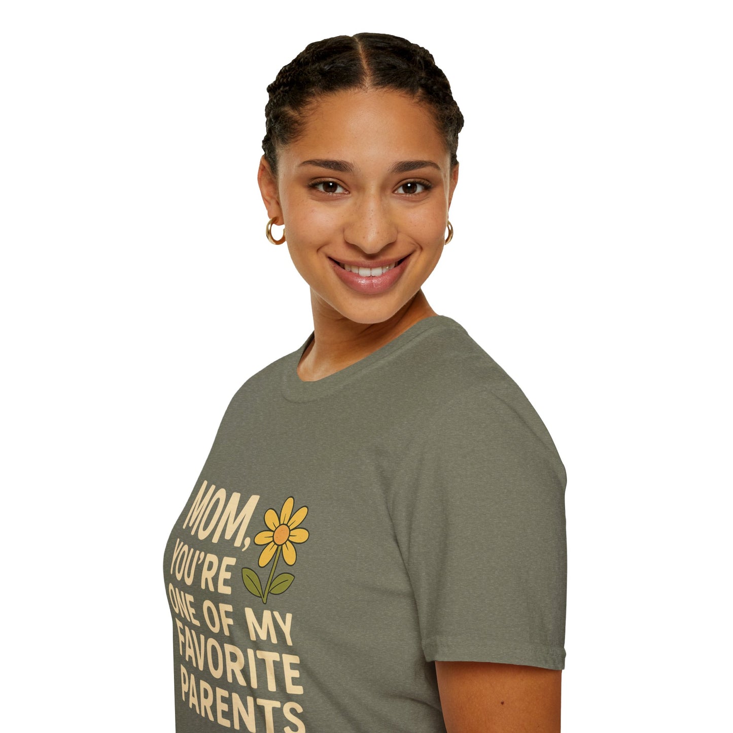 Mom You’re One of My Favorite Parents Shirt – Funny Mother’s Day Gift Tee | Cute Mom Humor Graphic, Birthday Present for Mom
