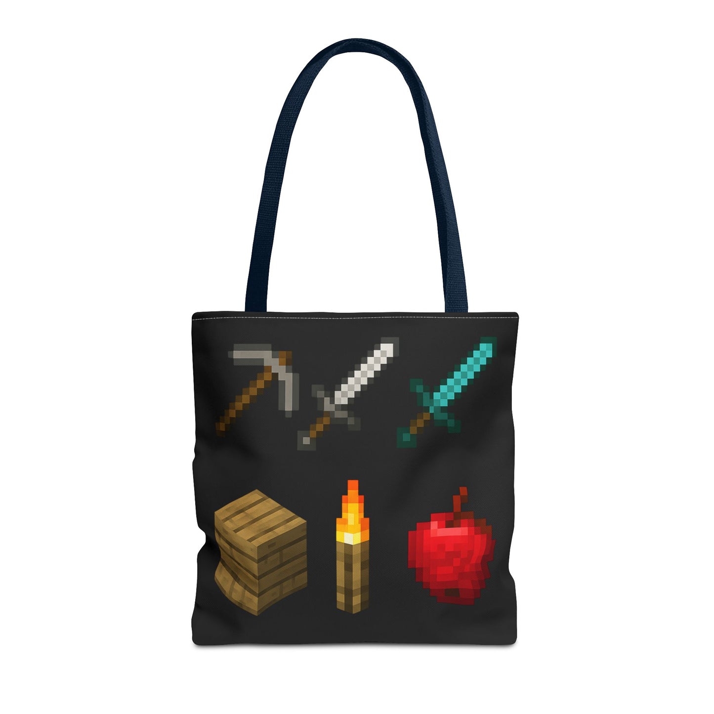 Minecraft Inspired Tote Bag Adventure Awaits Shopping Bag Reusable Tote Summer Bag