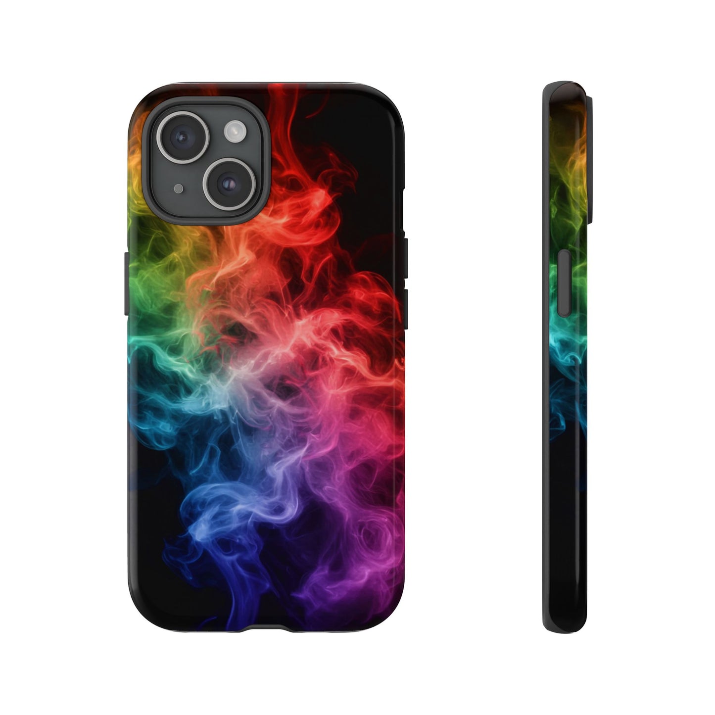 iPhone Case - Colorful Smoke Design