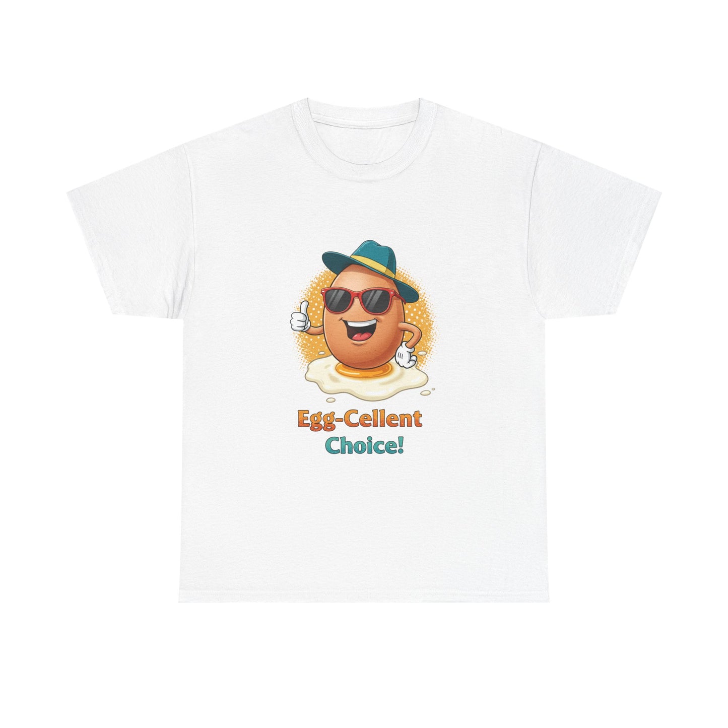 Funny Egg Shirt | Egg-Cellent Choice T-Shirt | Pun Food Tee | Breakfast Lover Gift | Cool Cartoon Egg Shirt | Dad Joke Shirt