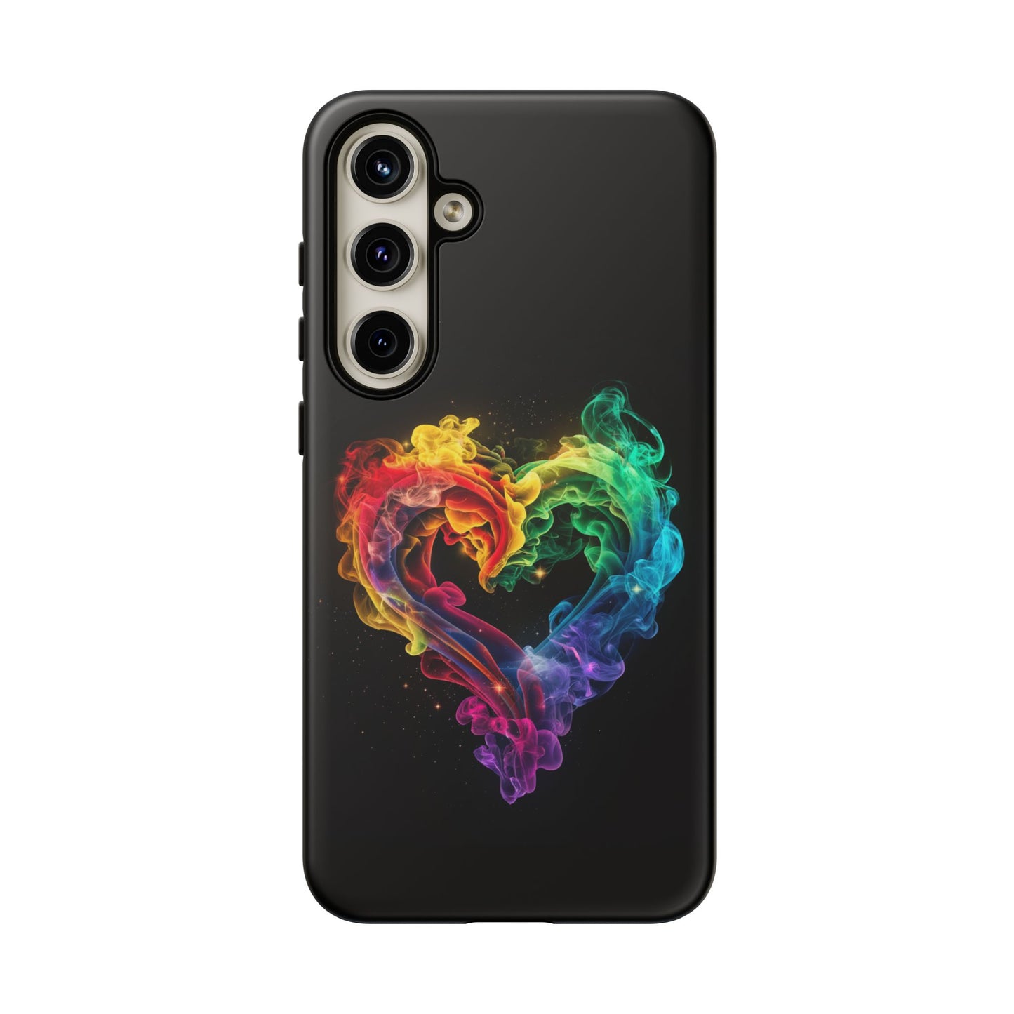 Samsung Galaxy Case - Colorful Heart Design