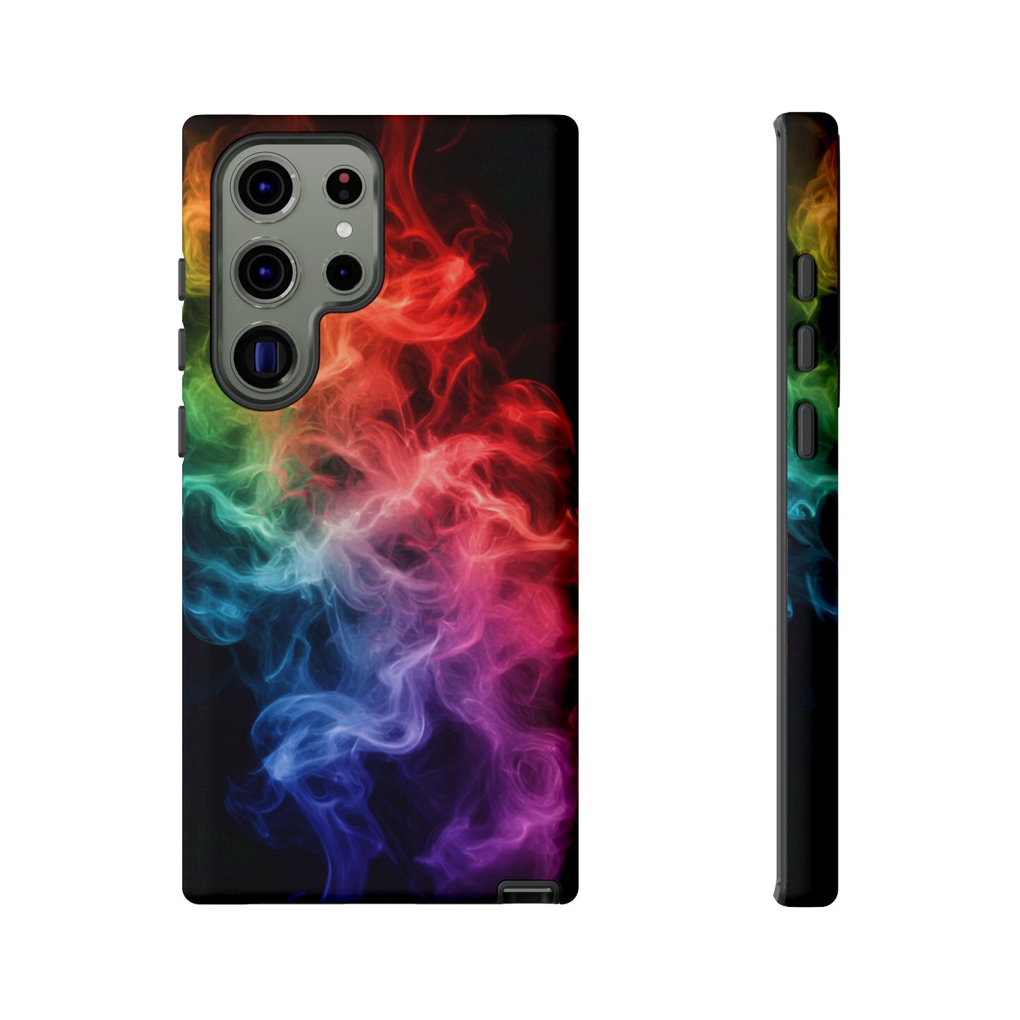 Samsung Galaxy Tough Case with Colorful Smoke Design