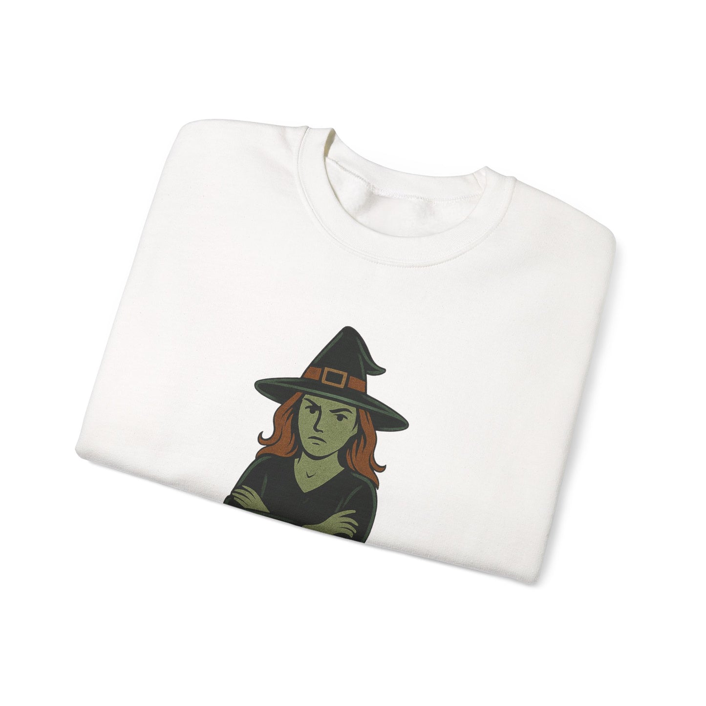Resting Witch Face Sweatshirt, Funny Halloween Witch Crewneck, Spooky Season Sweatshirt, Fall Humor Graphic Pullover, Witchy Gift