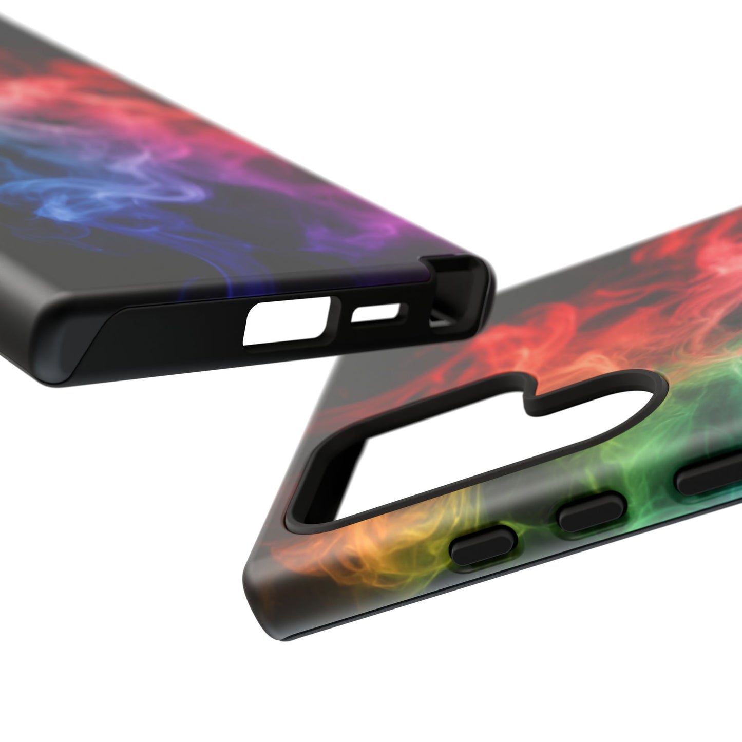 Samsung Galaxy Tough Case with Colorful Smoke Design