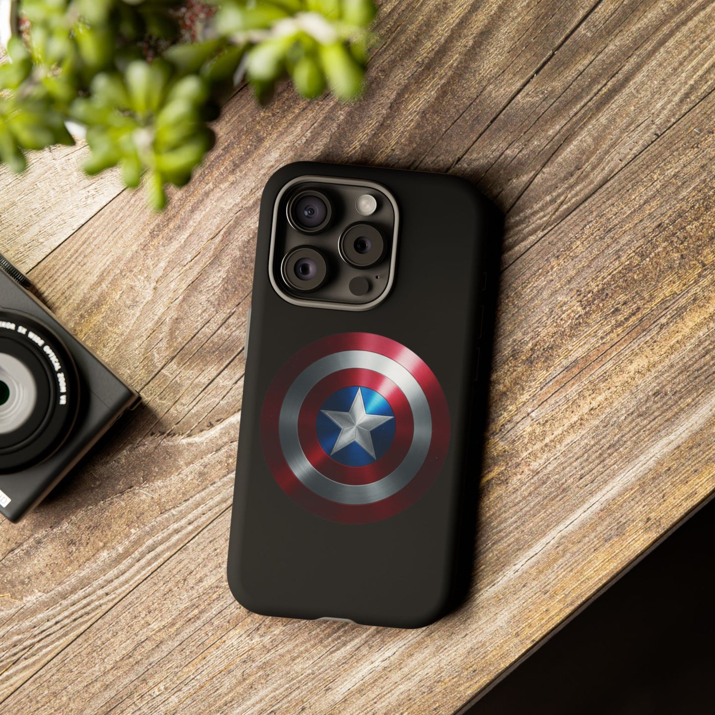 iPhone Case - Captain America Shield Design