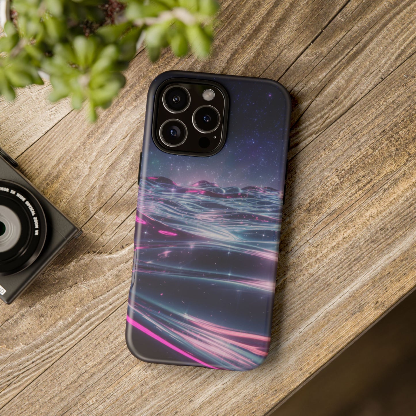 iPhone Case - Galactic Ocean and Sky Tough Case