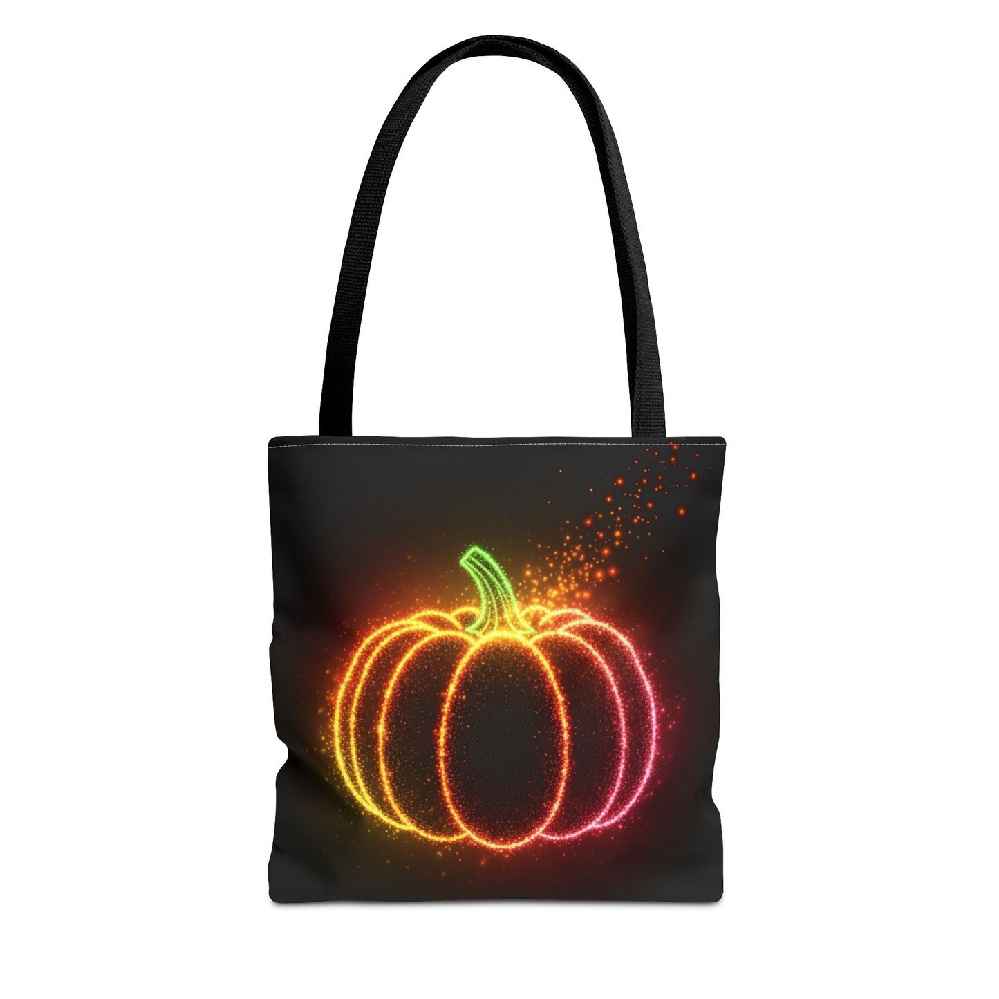 Neon Pumpkin Tote Bag, Halloween Tote, Fall Aesthetic Trick Or Treat Bag, Spooky Season Accessory, Pumpkin Bag, Fall Gift Idea