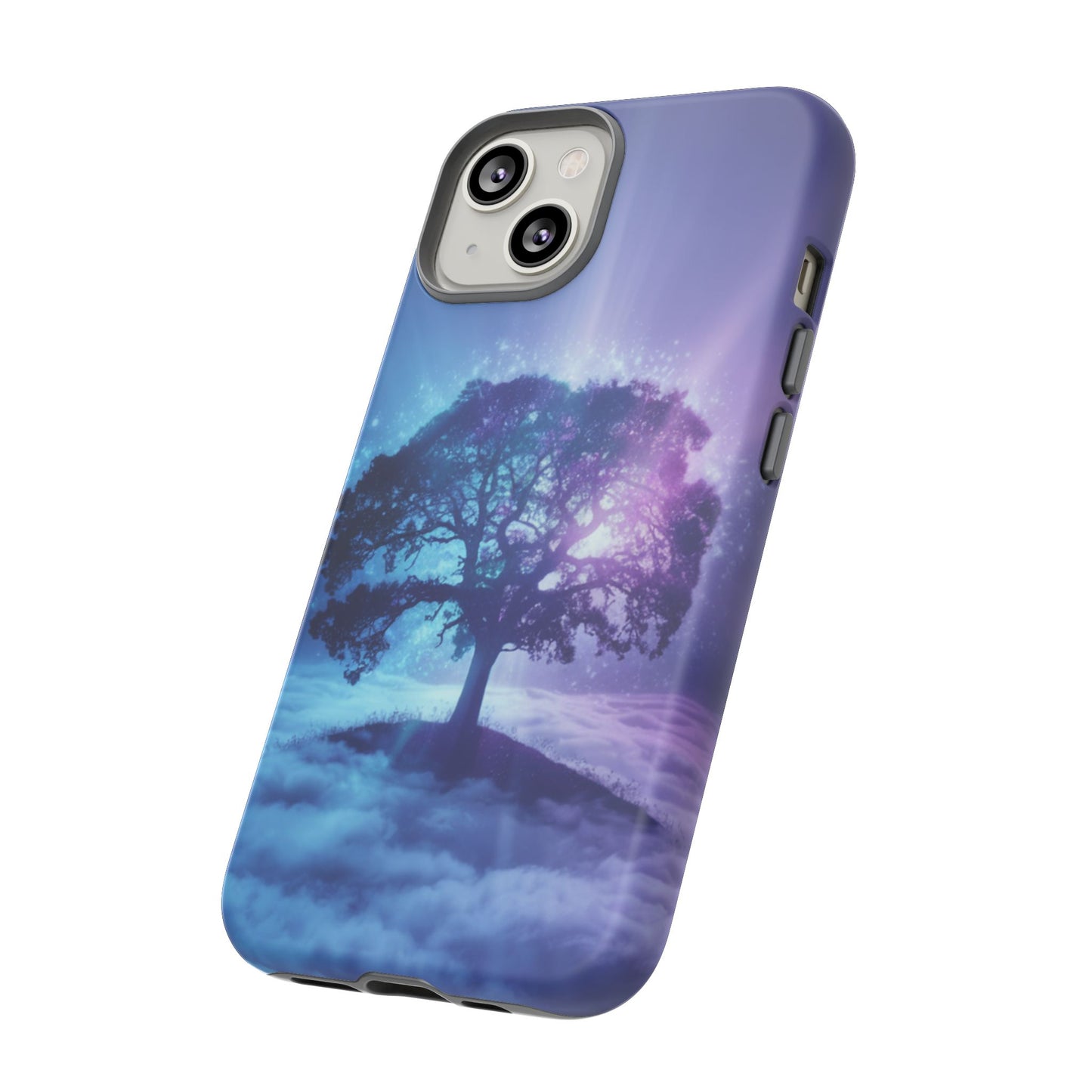 iPhone Case with Dreamy Tree Design