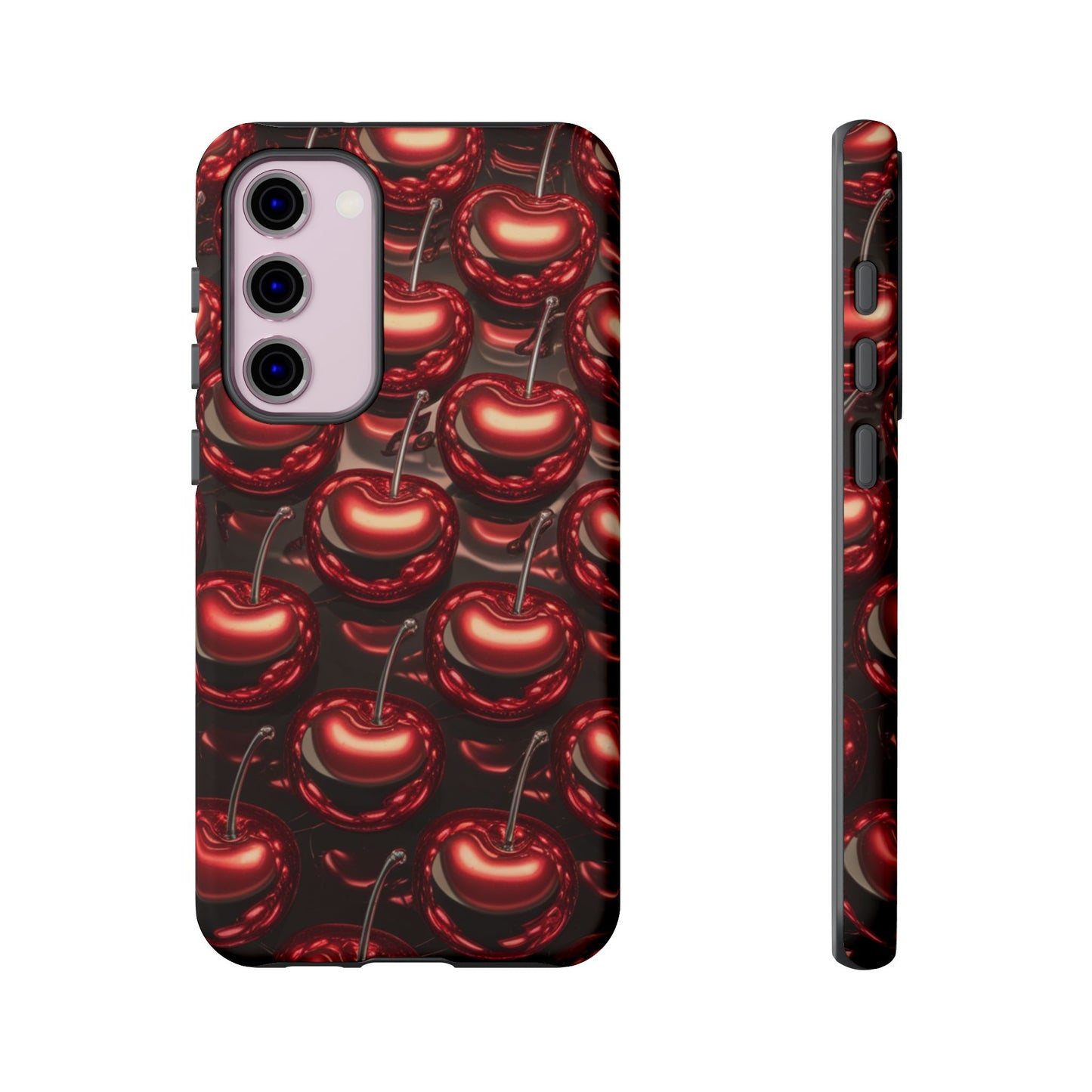 Phone Case - Shiny Cherries Design for Samsung Galaxy