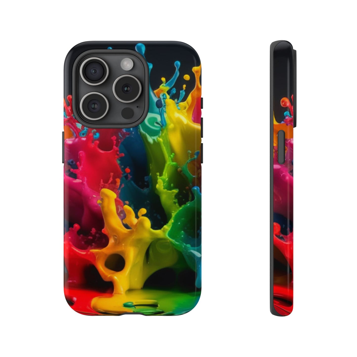 Vibrant Splash iPhone Case - Color Burst iPhone Case