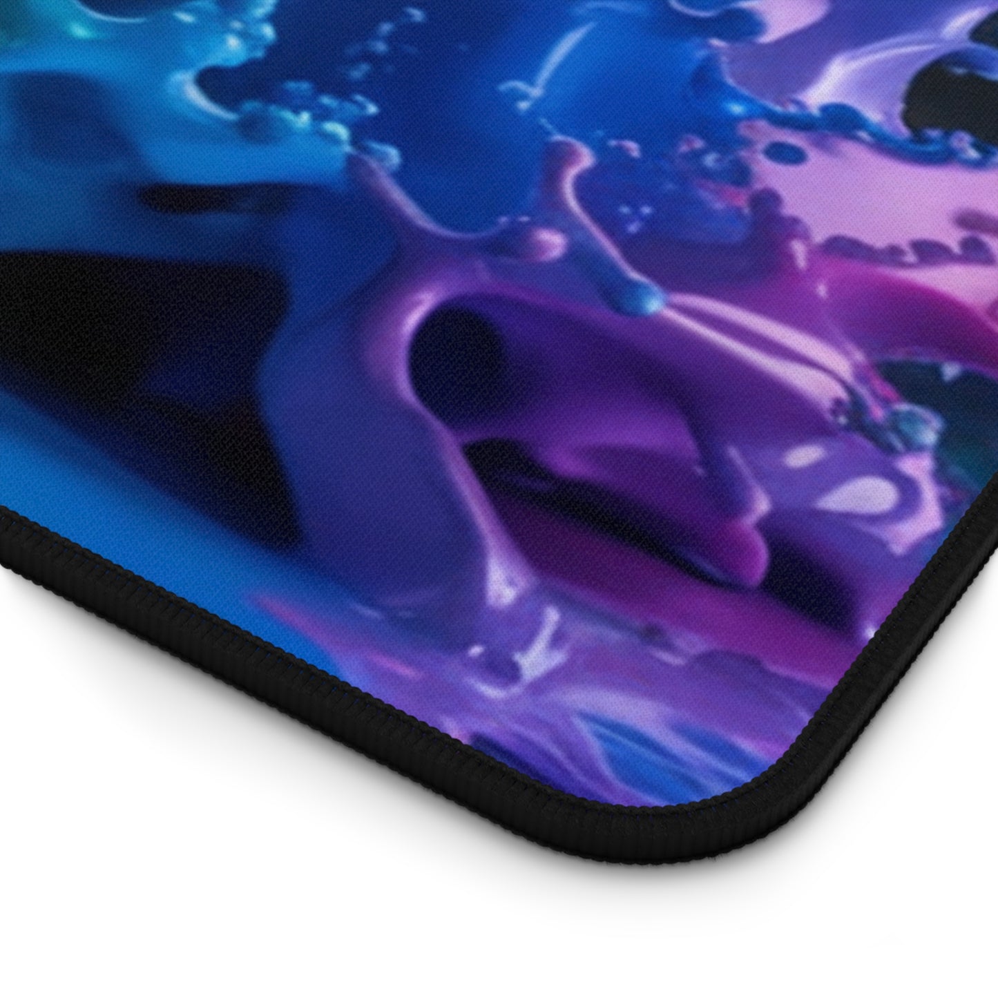 Color Splash Desk Mat – Vibrant Rainbow Paint Splash Mouse Pad, Large Non-Slip Gaming Mat, Artistic Desk Pad, Creative Office Decor