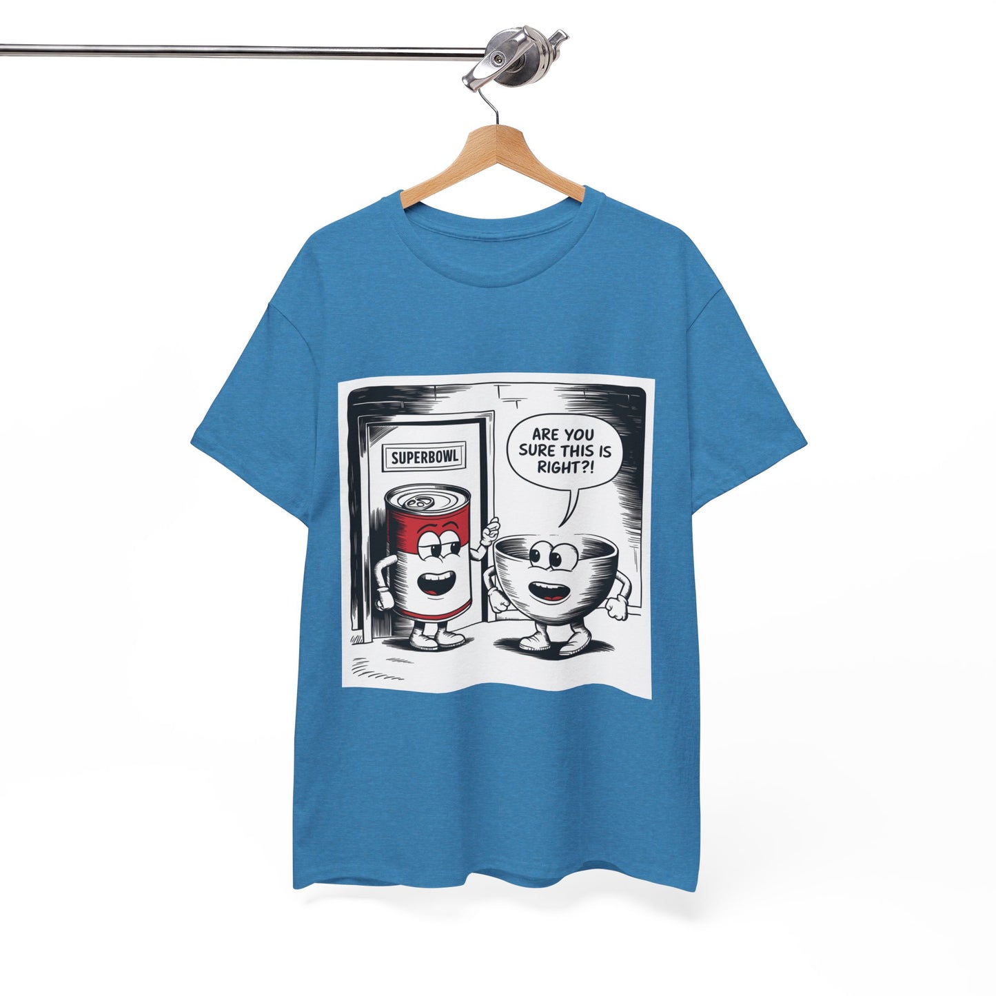 Comic Unisex Tee - Superbowl Design