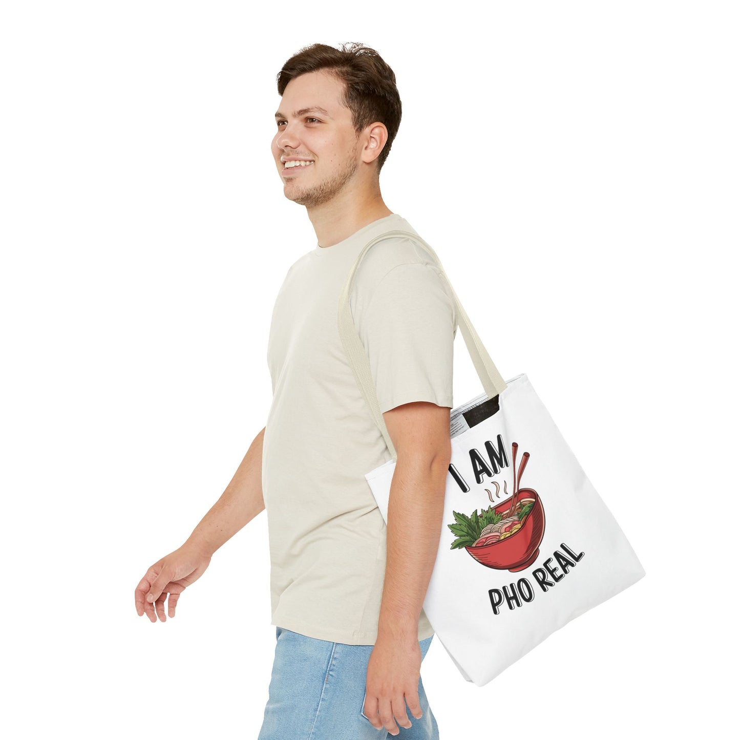 Pho Real Tote Bag Shopping Bag Pho Tote Reusable Bag Gift for Foodie Lover