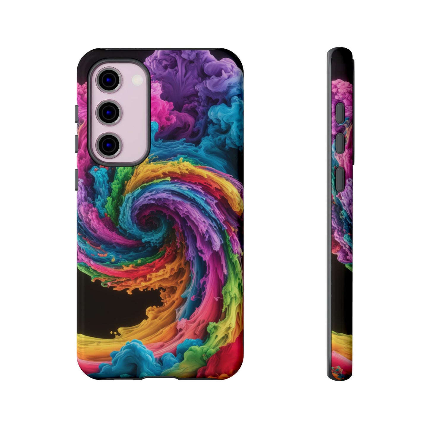 Phone Case - Colorful Swirl Design for Samsung Galaxy