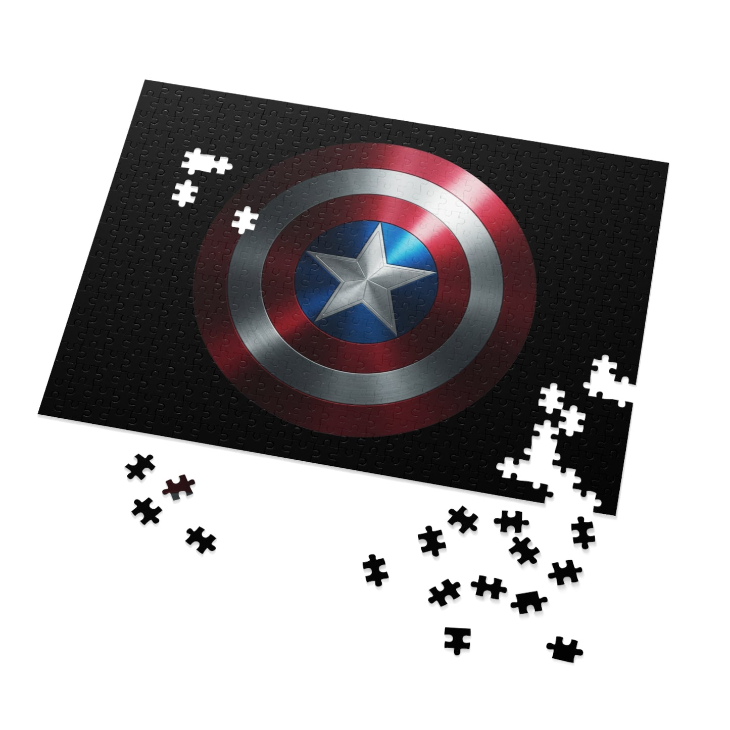Jigsaw Puzzle - Captain America Shield