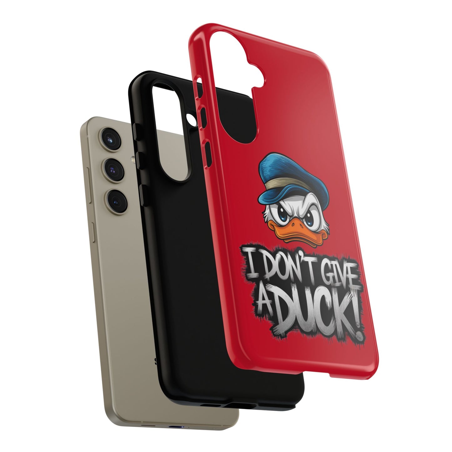 Samsung Tough Case - Angry Duck I Don't Give a Duck