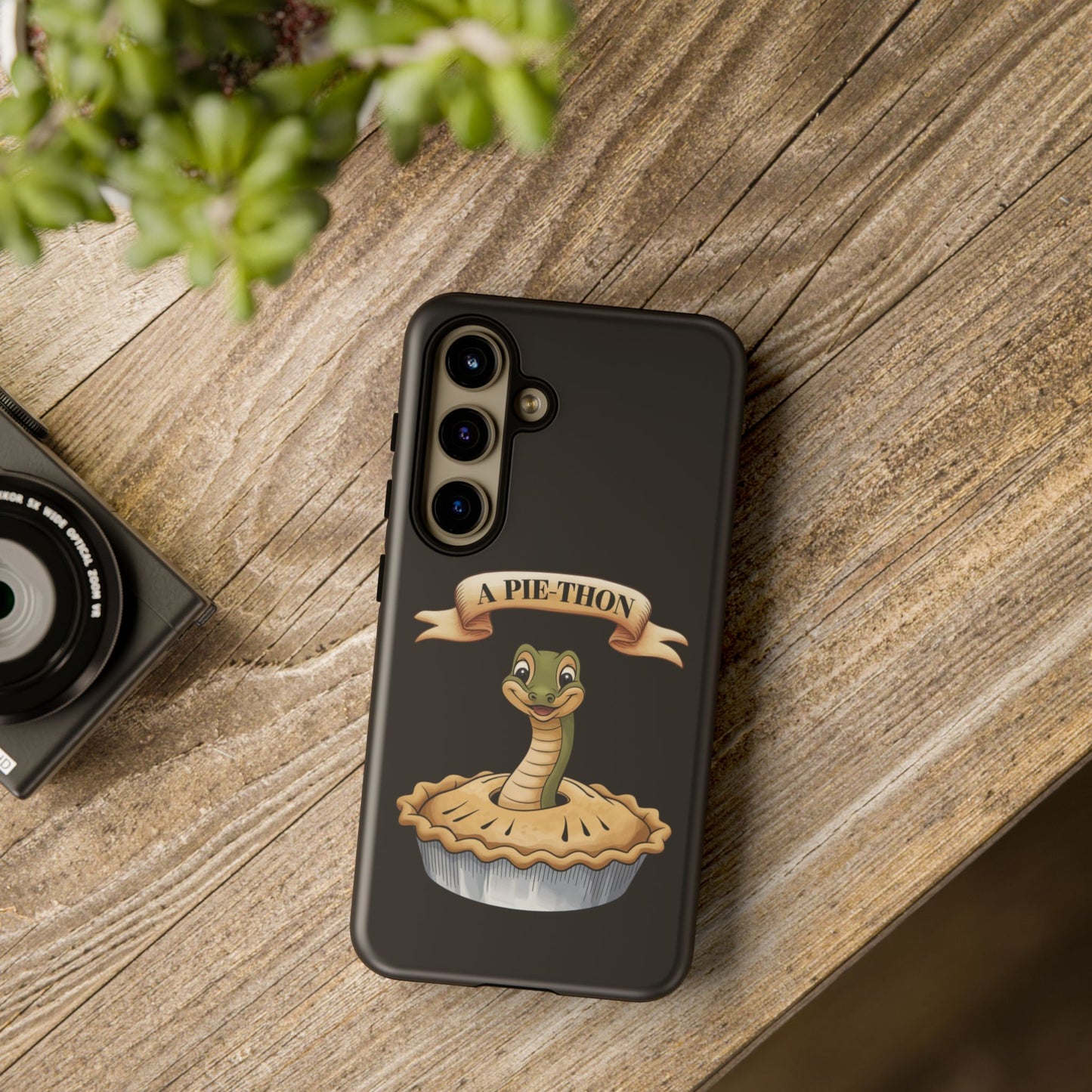 Phone Case - Funny Pie-Thon Samsung Galaxy Tough Case
