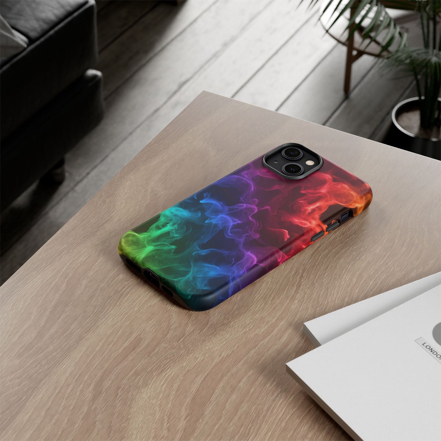Colorful Smoke iPhone Case